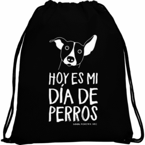 mochila Adayra hoy es mi día de perros