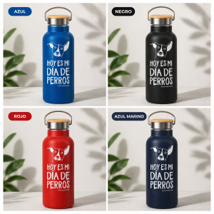 Botella Hoy es mi día de perros